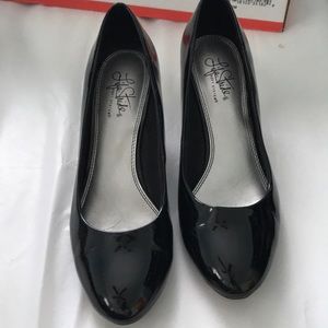 Life stride size 9 shirt black heels